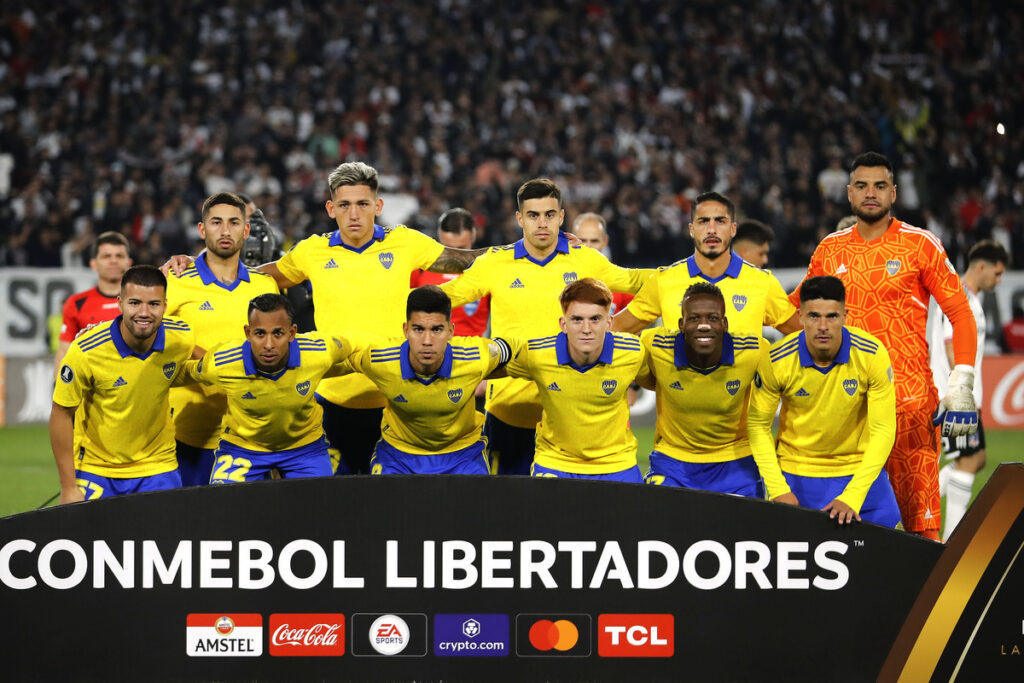 La formación de Boca Juniors en su partido frente a Colo-Colo por Copa Libertadores.