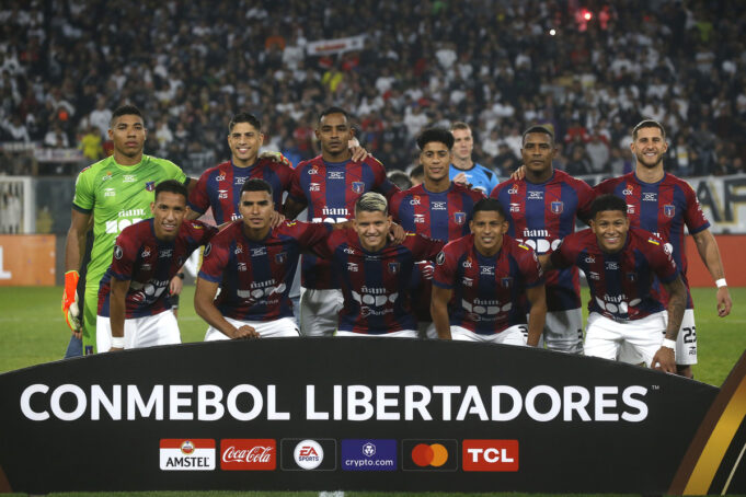 Foto oficial de Monagas en el partido ante Colo-Colo por Copa Libertadores.