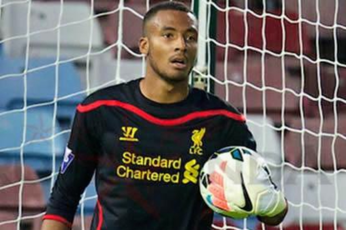 Lawrence Vigoroux durante su estancia como jugador del Liverpool.