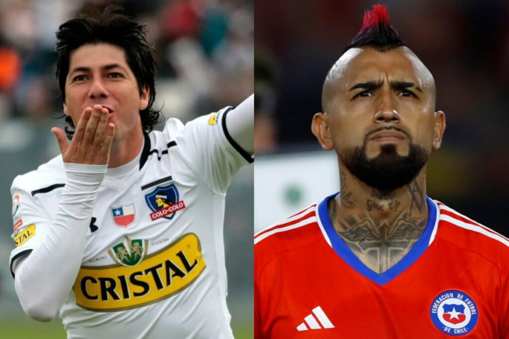 Jaime Valdés en Colo-Colo y Arturo Vidal en la Selección Chilena