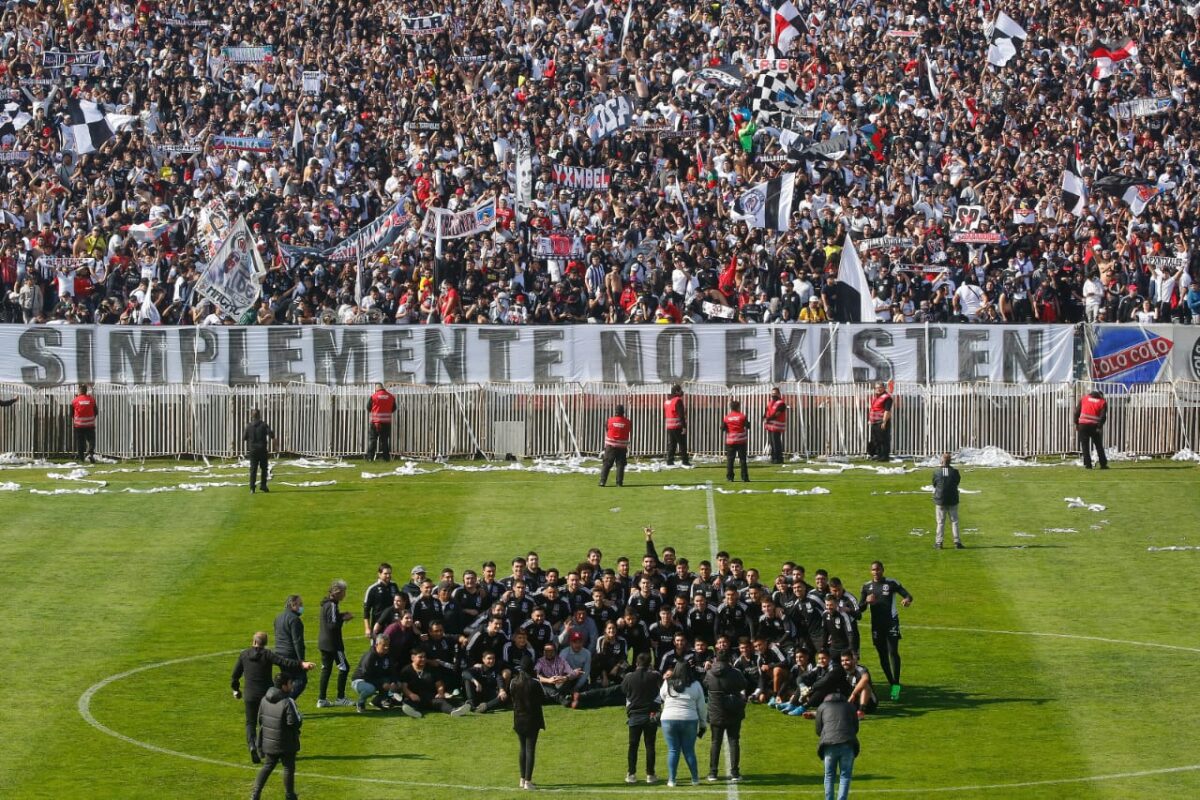 Arengazo de Colo-Colo en la previa del enfrentamiento contra la Universidad de Chile.