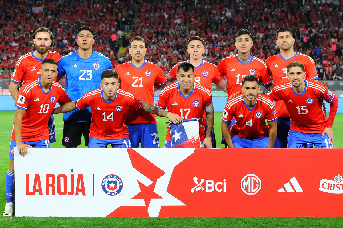 Formación de la Selección Chilena.