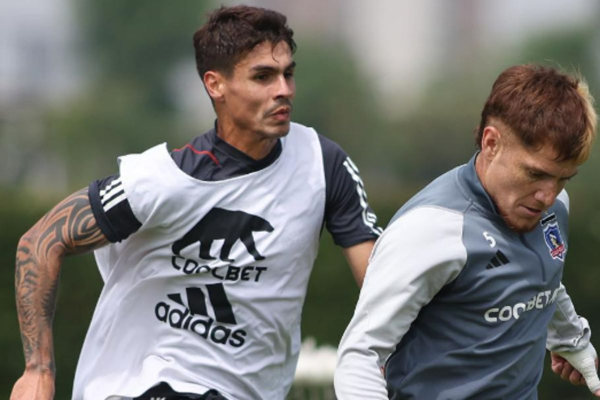 Erick Wiemberg y Leonardo Gil en Colo-Colo