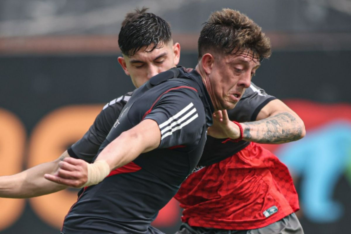 Pablo Parra jugando por Colo-Colo