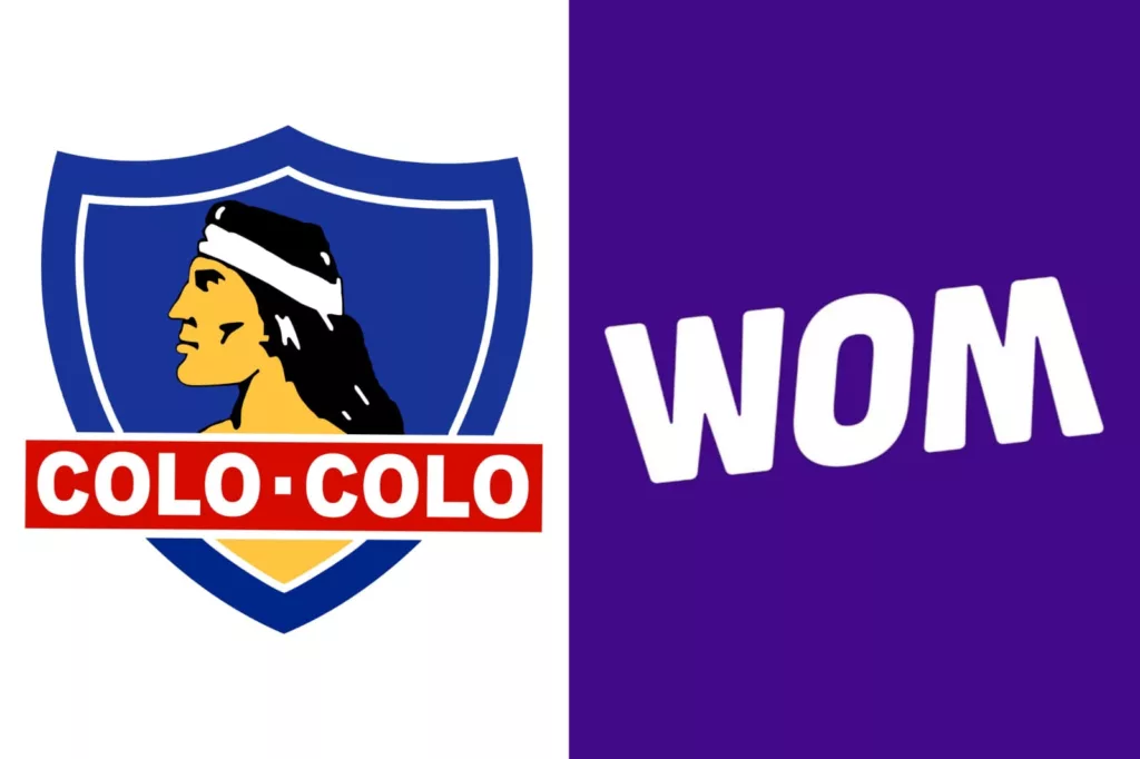 Logos de Colo-Colo y WOM