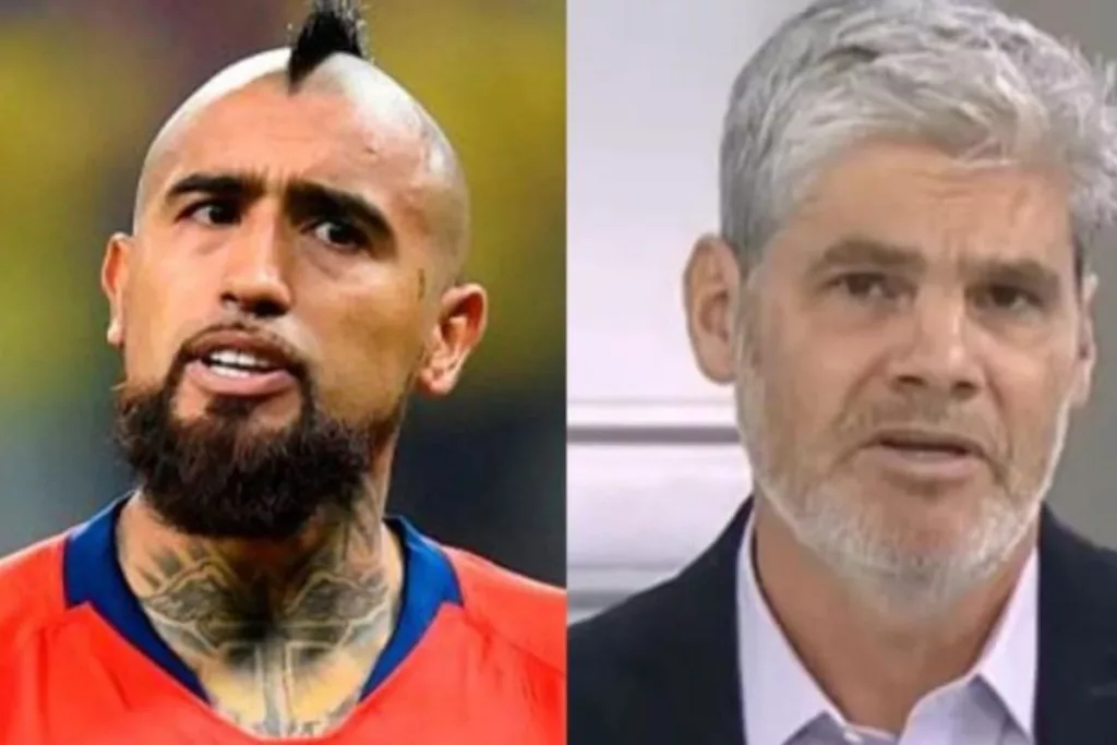 Imagen doble de Arturo Vidal y Guarello