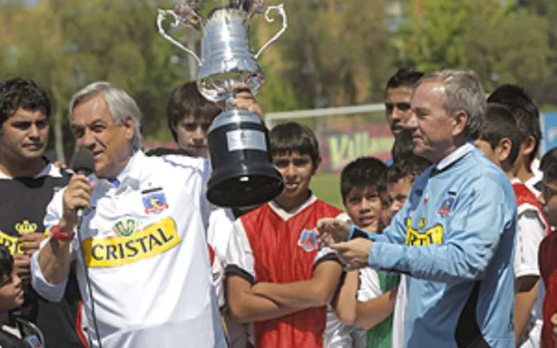 Sebastián Piñera durante su periodo como accionista de Blanco y Negro