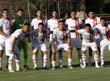 Once titular de Unión San Felipe en la derrota 2-3 ante Deportes Limache por la sexta fecha de la Primera B del fútbol chileno durante la temporada 2024.