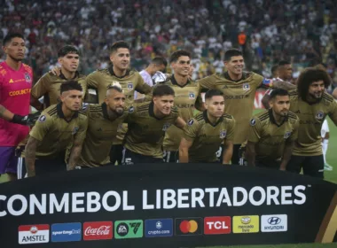 Formación de Colo-Colo en el partido frente a Fluminense por Copa Libertadores.