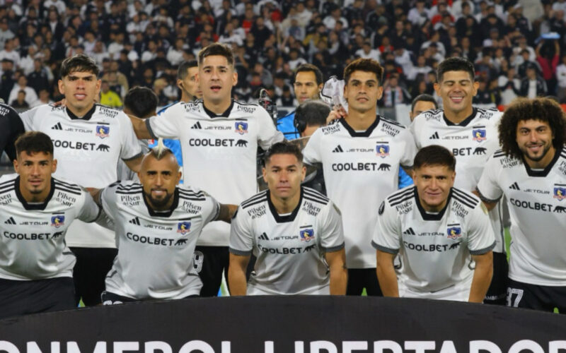 Formación titular de colo-Colo para enfrentar a Cerro Porteño por Copa Libertadores