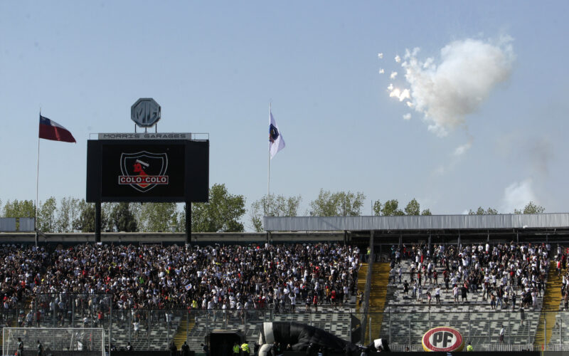 Sector Norte del Estadio Monumental.