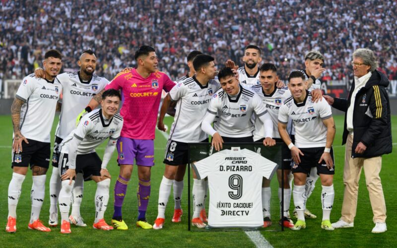 Formación de Colo-Colo frente a Deportes Copiapó.