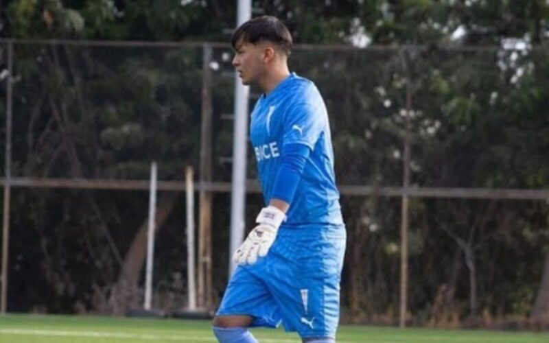 Ricardo Rivera en su debut con Universidad Católica.