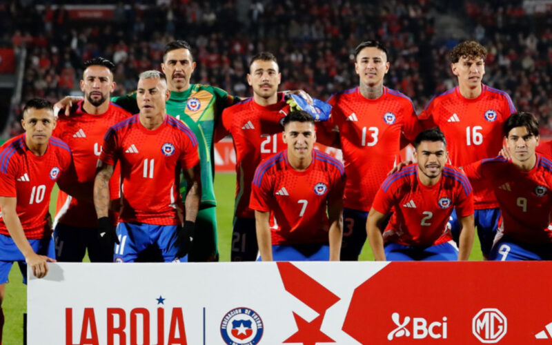 Formación de la Selección Chilena para el duelo amistoso frente a Paraguay