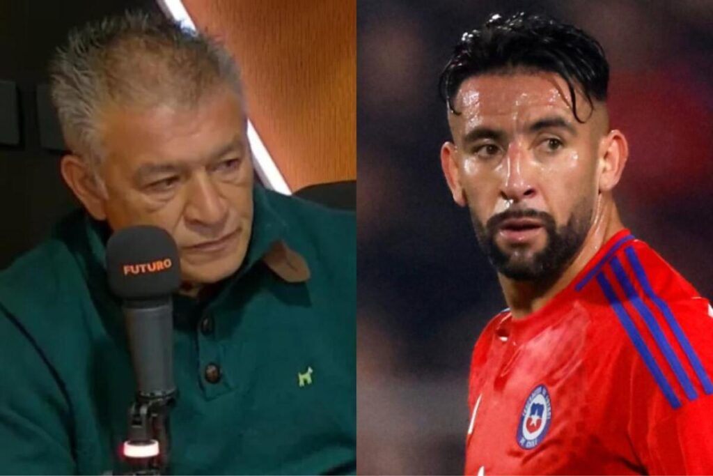 Primer plano de Claudio Borghi y Mauricio Isla.