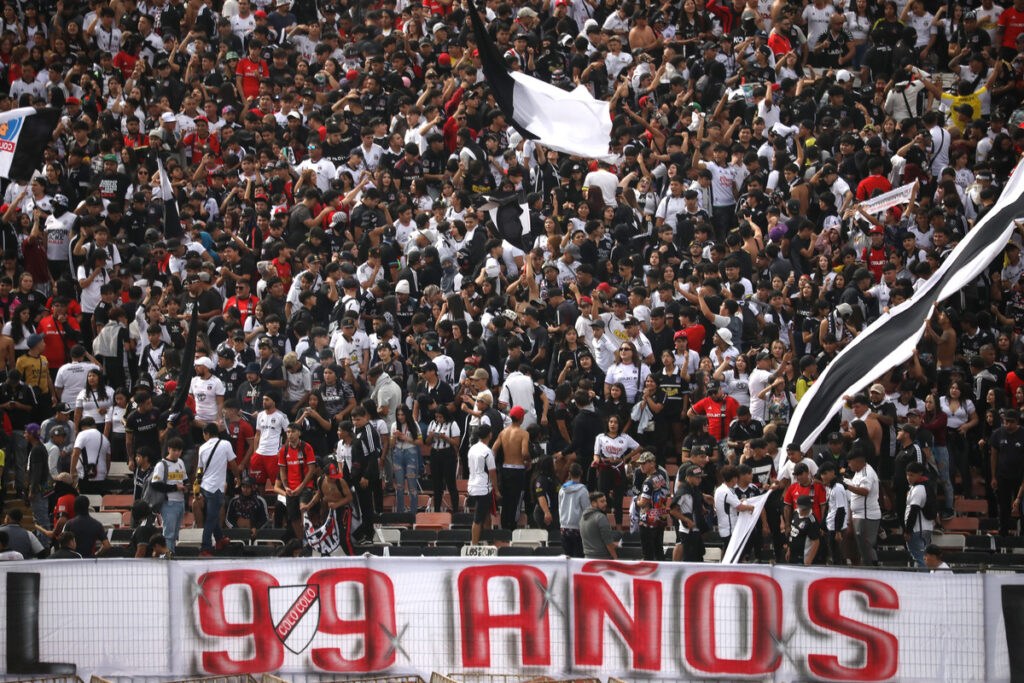 Se realiza el arengazo de la Garra Blanca en el Estadio Monumental.