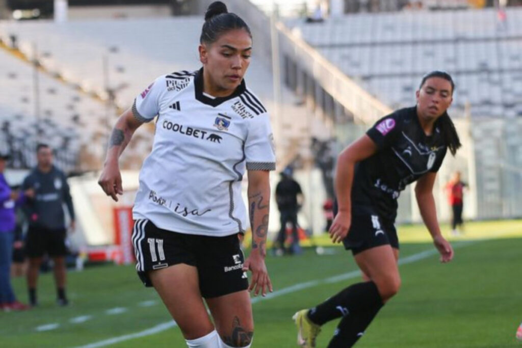 La jugadora de Colo-Colo, Michelle Olivares