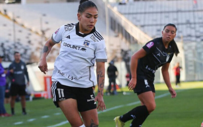 La jugadora de Colo-Colo, Michelle Olivares