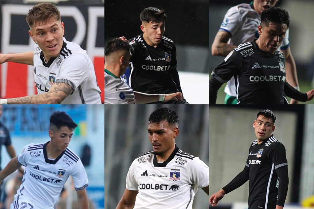 Lucas Soto, Leandro Hernández, Bastián Silva, Diego Plaza, Daniel Gutiérrez y Nicolás Suárez.