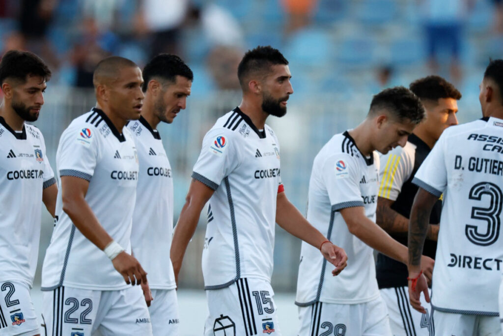 Jugadores Colo-Colo en el compromiso frente a Ohiggins.