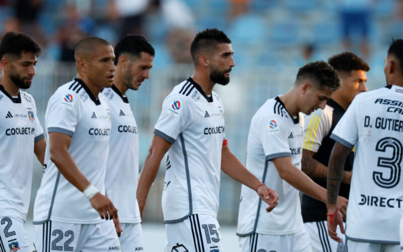 Jugadores Colo-Colo en el compromiso frente a Ohiggins.