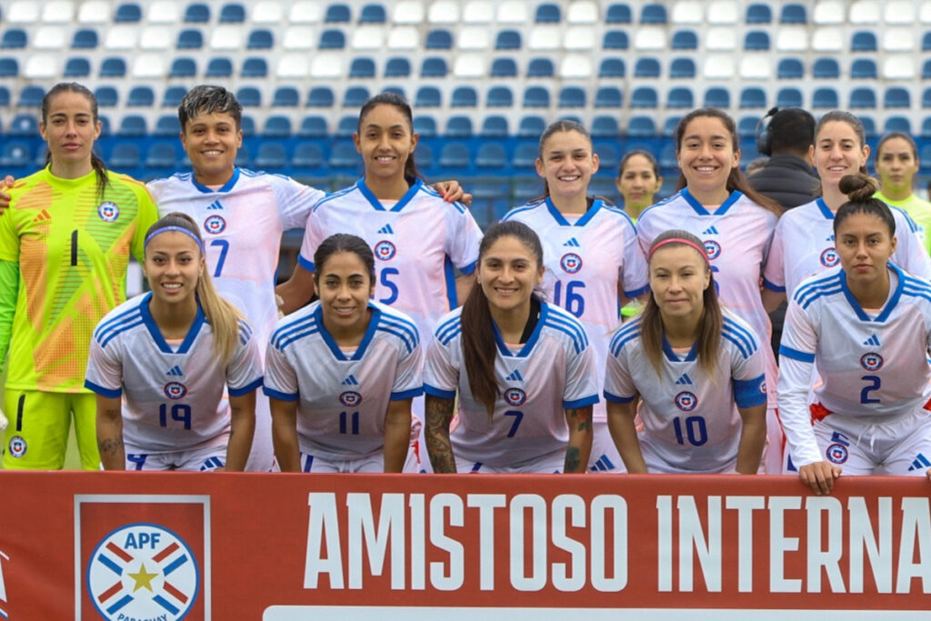 La formación de La Roja para el duelo amistoso frente a Paraguay.