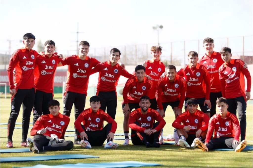 Entrenamiento Selección Chilena