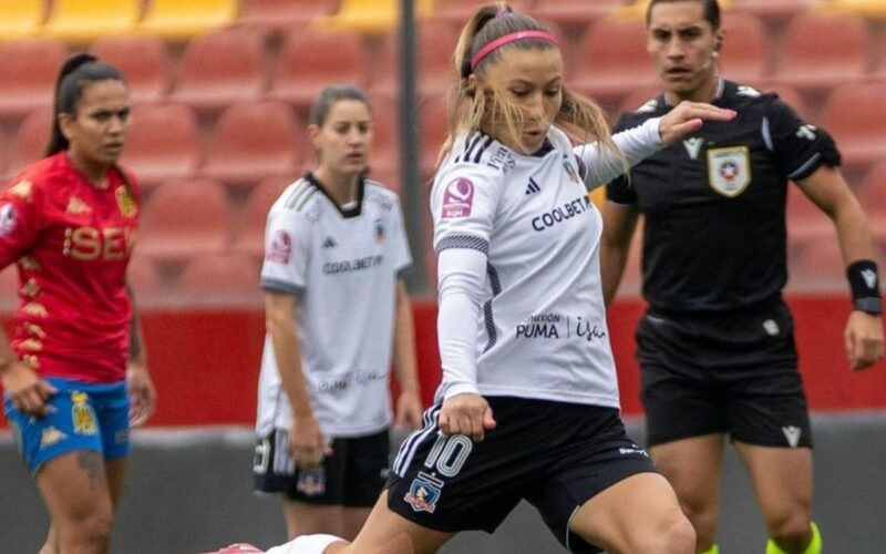 Yanara Aedo en el duelo frente a Unión Española