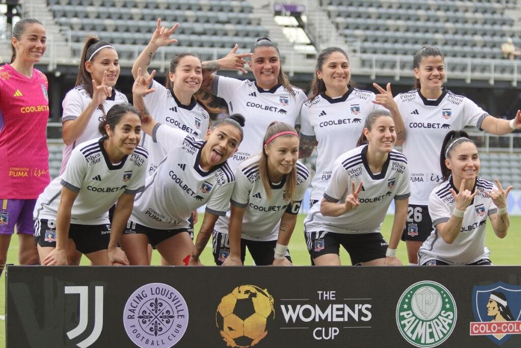 Colo-Colo en The Women's Cup 2024.