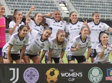 Colo-Colo en The Women's Cup 2024.