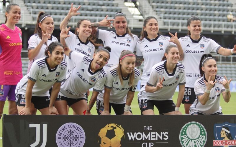 Colo-Colo en The Women's Cup 2024.