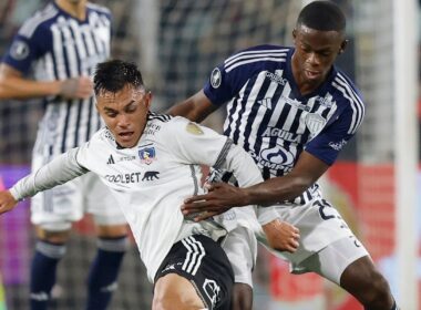 Colo-Colo vs Junior en Copa Libertadores.