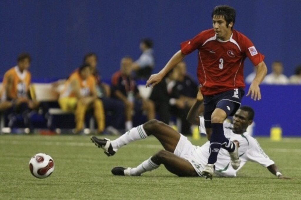 Mauricio Isla en el Mundial Sub-20 de Canadá.