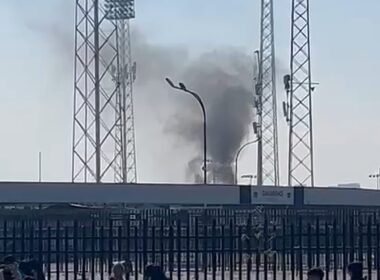 Indicentes provocados por el Arengazo en el Estadio Monumental.