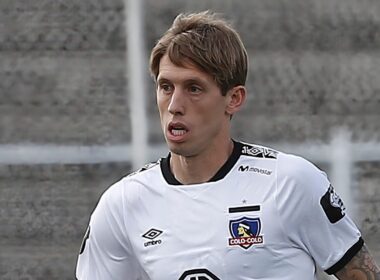 Iván Rossi con la camiseta de Colo-Colo durante la temporada 2019.