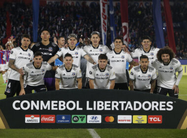 Futbol, Cerro Porteño vs Colo Colo. Fase de grupos, Copa Libertadores 2024. Formacion de Colo Colo antes del partido de copa libertadores contra Cerro Porteño por el grupo A disputado en el estadio General Pablo Rojas. Asuncion, Paraguay. 29/05/2024 Cesar Olmos/Photosport Football, Colo Colo vs Cerro Porteño. Group stage, Copa Libertadores 2024. Colo Colo's team before copa libertadores match for group A against Cerro Porteño at the General Pablo Rojas stadium in Asuncion, Paraguay. 29/05/2024 Cesar Olmos/Photosport