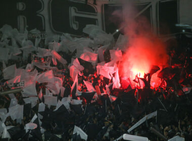 Hinchas de Colo-Colo.