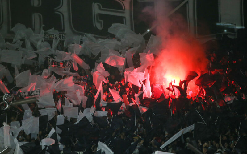 Hinchas de Colo-Colo.