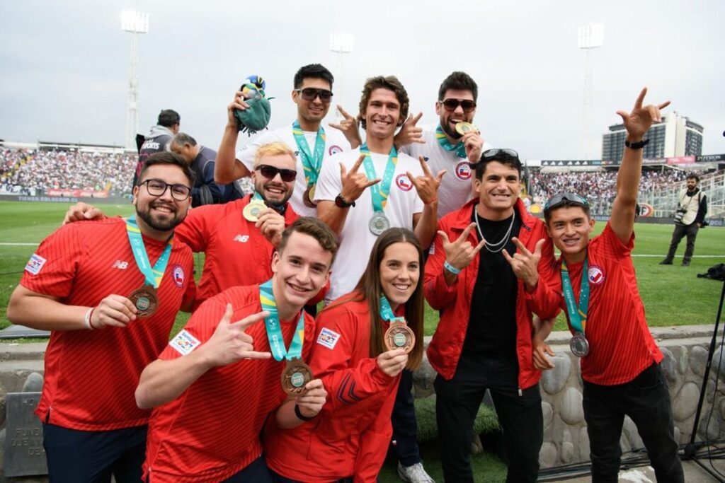 Premiación a los deportistas colocolinos por medallas en los Juegos Panamericanos Santiago 2023