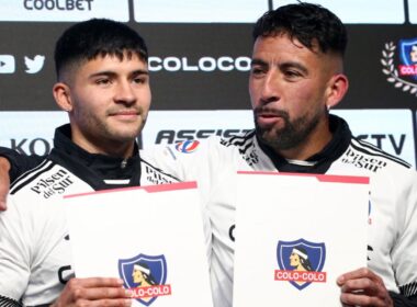 Presentación de Cristián Riquelme y Mauricio Isla como jugadores de Colo-Colo.