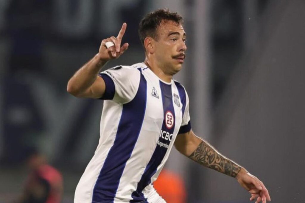 El jugador de Talleres de Córdoba, Matías Catalán.