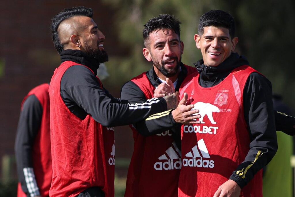 Entrenamiento de Colo-Colo.