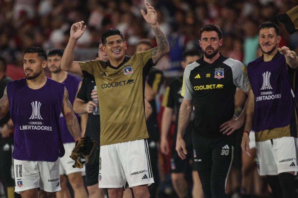 Colo-Colo celebra la clasificación en Copa Libertadores