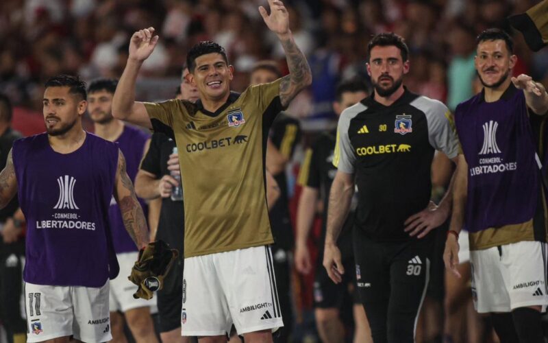 Colo-Colo celebra la clasificación en Copa Libertadores