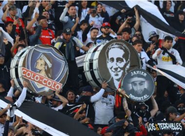 Hinchada de Colo-Colo durante el duelo frente a O´Higgins en el Campeonato Nacional.