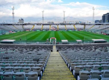 Toma del sector cordillera del Estadio Monumental