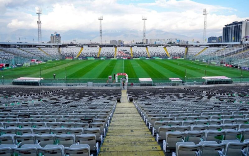 Toma del sector cordillera del Estadio Monumental