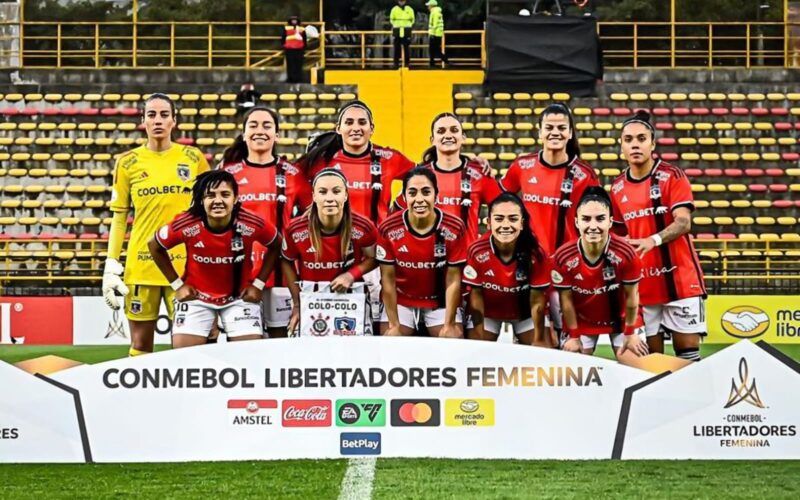 Formación de Colo-Colo en la Copa Libertadores Femenina 2023.