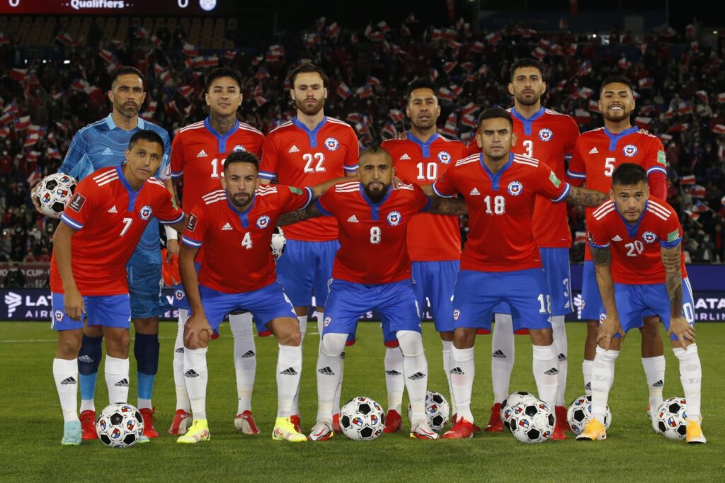 Formación de la Selección Chilena.