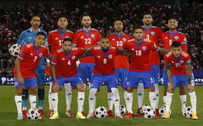 Formación de la Selección Chilena.